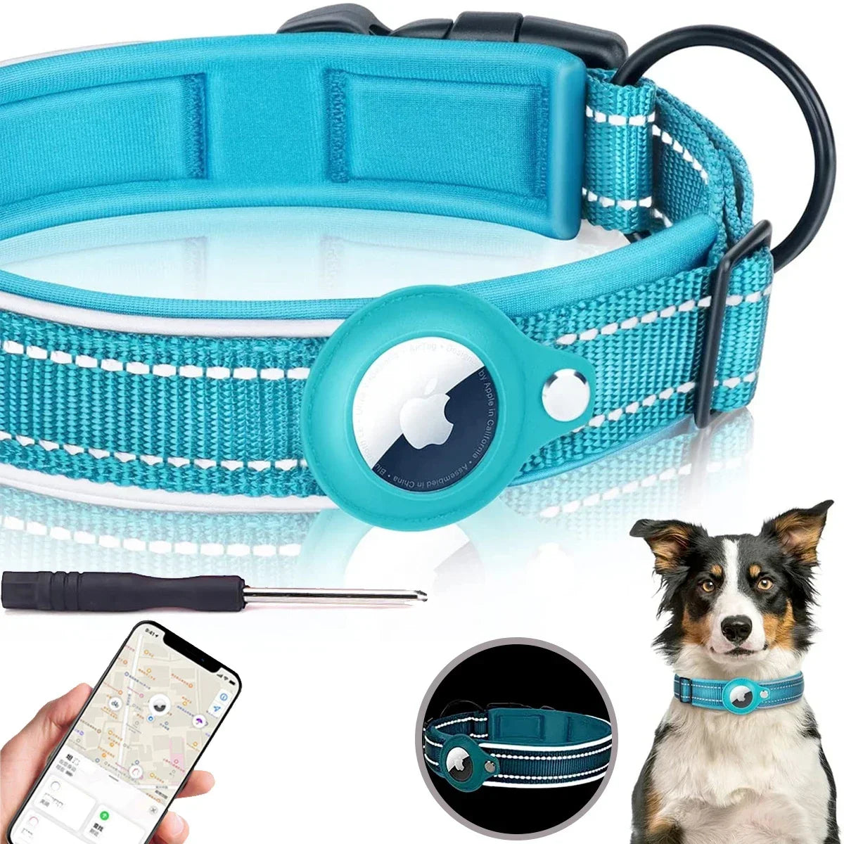 GreenPaws AirTag Eco Collar.