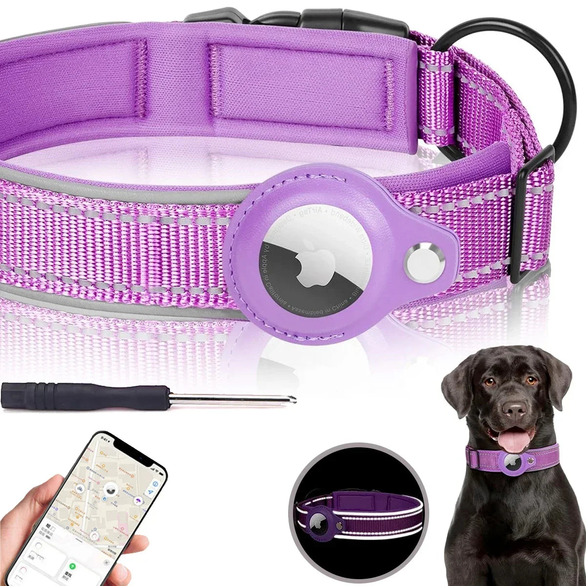 GreenPaws AirTag Eco Collar.