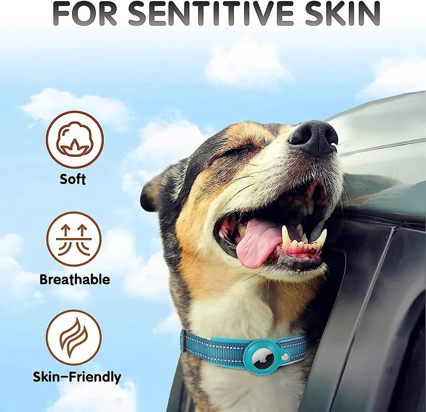 GreenPaws AirTag Eco Collar.